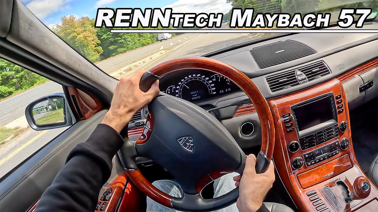 Тюнингованный Maybach 57 — 625-сильный BiTurbo V12 Limo! (бинауральное аудио от первого лица)