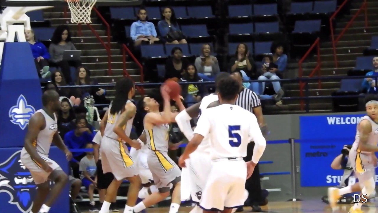 Southeastern 63, UNO 58 (Full Game) - Marlain Veal scores 23, Davon Hayes comes up clutch