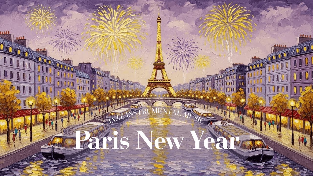 𝐏𝐚𝐫𝐢𝐬 𝐍𝐞𝐰 𝐘𝐞𝐚𝐫 🎉 French Instrumental Music Playlist | Winter Tunes