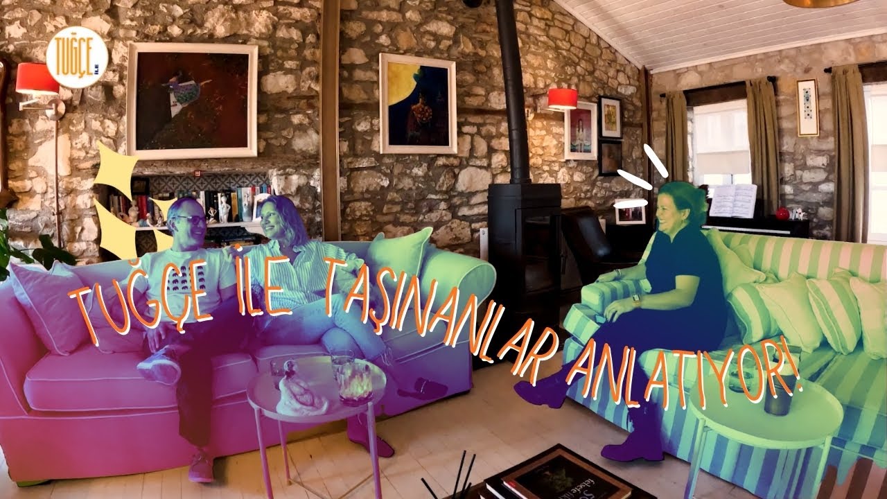 Urla'da Taş Ev Dönüşümü Gamze &  Levent’in 8 Yıllık Yeşil Panjurlu Hikayesi