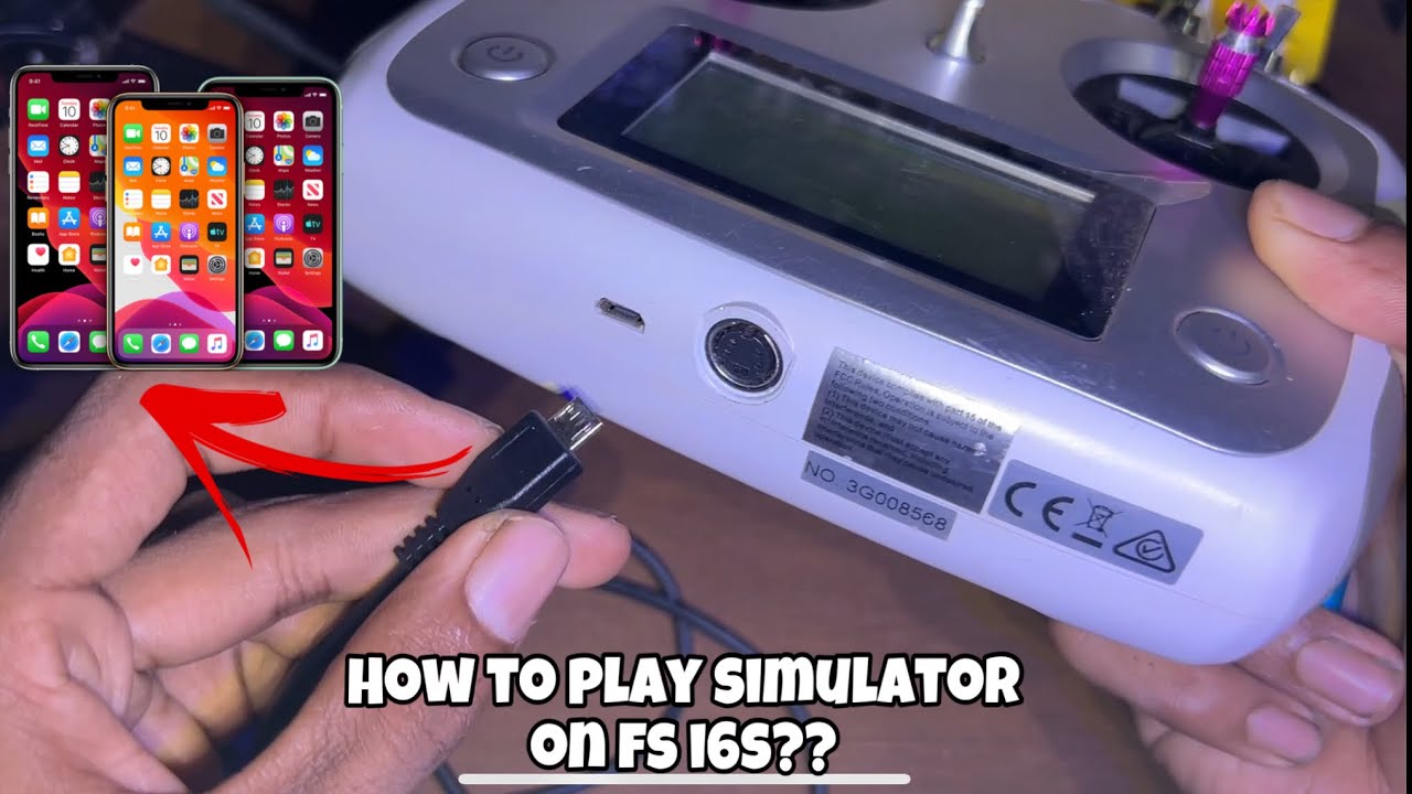 How to play drone simulator on mobile using flysky fsi6s transmitter | best way to practice freestyl