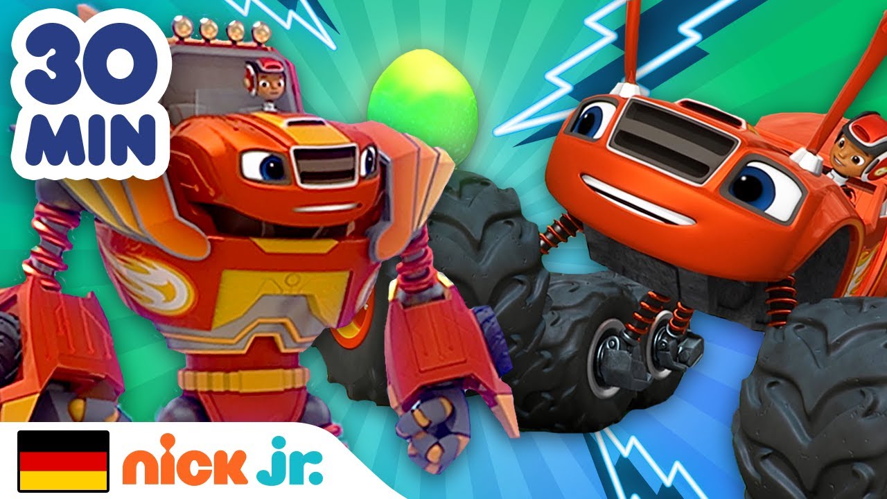 Blaze und die Monster-Maschinen | Blazes coolste Missionen – 30 Minuten lang! | Nick Jr. Deutschland
