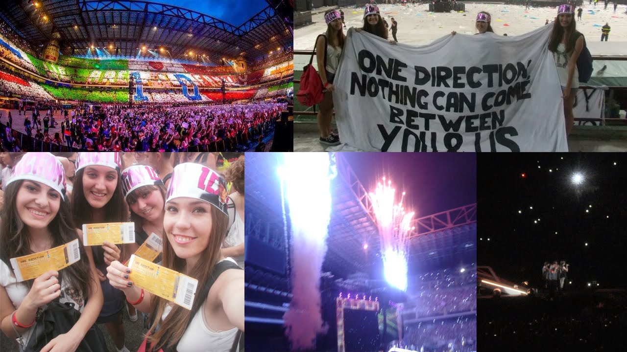 ♡ VLOG #2 • ONE DIRECTION CONCERT - SAN SIRO 28/06/2014 ♡