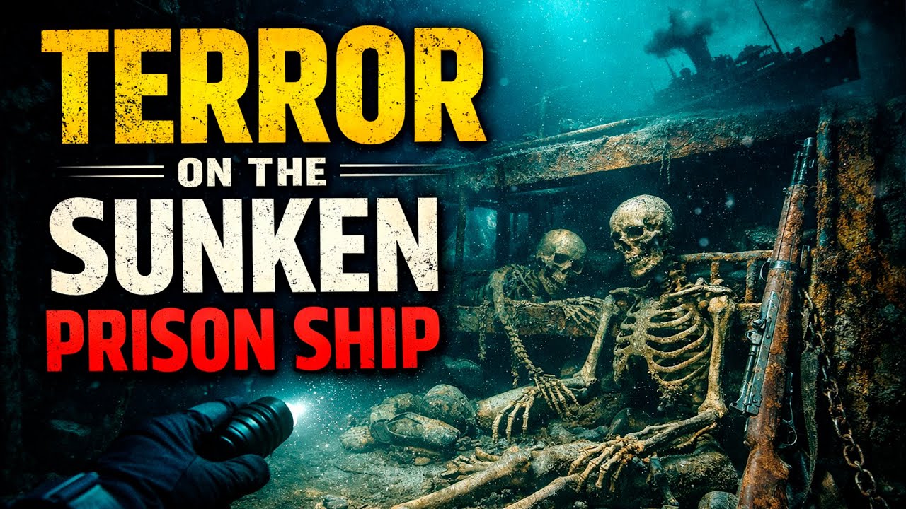 The Sunken Prison Ship: Skeletons, Weapons and a WWII Horror Frozen Underwater