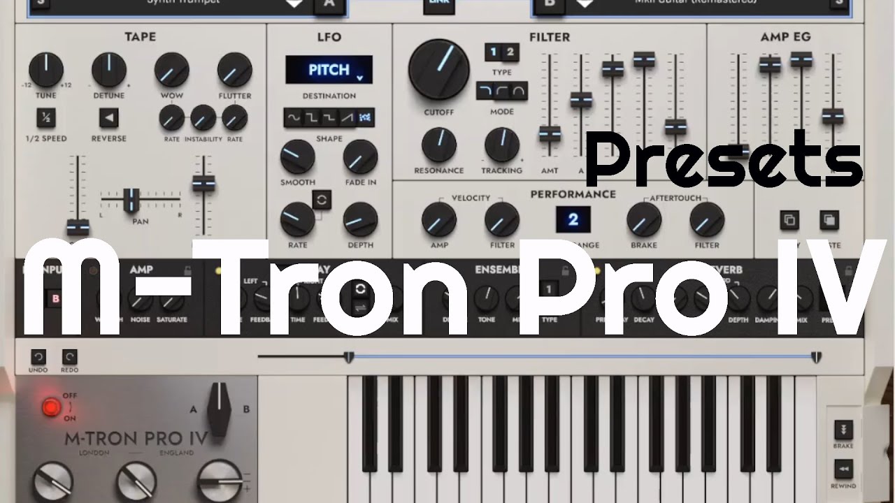 M-TRON PRO IV by GForce Software (No Talking) Presets