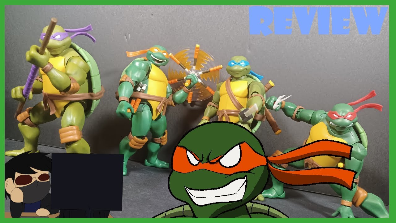 The 2000's are back! | Azura Reviews : Super 7 Teenage Mutant Ninja Turtles 2003