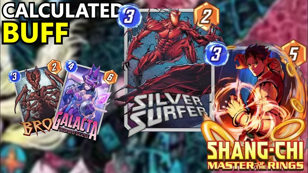 MARVEL SNAP INDONESIA - SHANGCI TAPI TUGASNYA NGEBUFF?! SILVER SURFER SHANGCI DECK