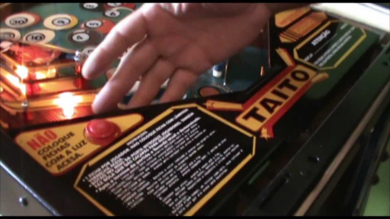 Sure Shot Taito - JSW Pinball Restaurações