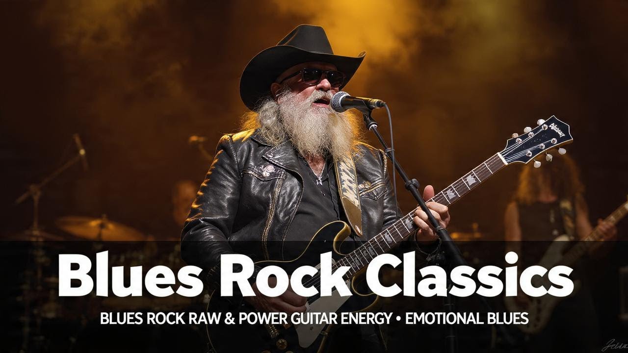 Eric Clapton, Jimi Hendrix, The Animals, ZZ Top Inspired Rock Blues & Soul Journey