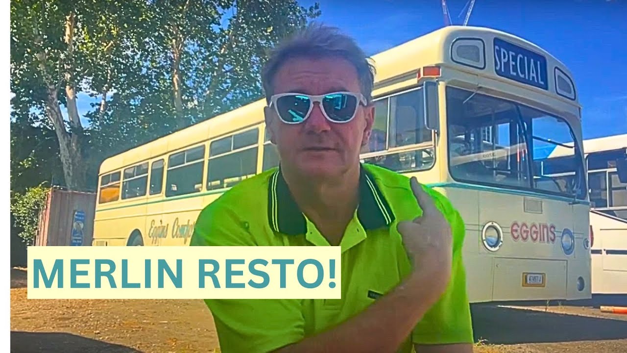 AEC MERLIN BUILD. MB375 restored as a tribute to Eggins Comfort Coaches MB365.