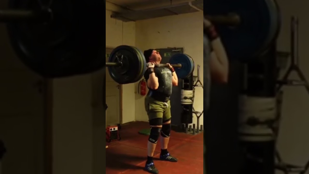 140 kg apollons axle by 105 kg strongman in Askøy strongmanklubb Norway