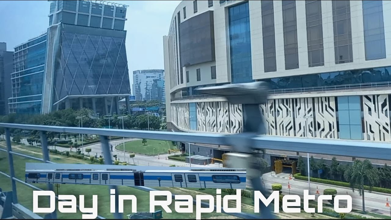 Cybercity - Mini USA of India | Day in Rapid Metro | Exploring Diaries | #Exploring To Explore