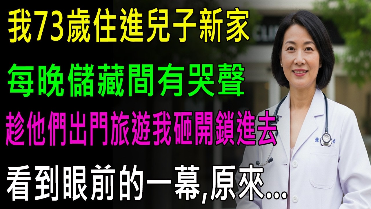 我73歲住進兒子別墅，每晚聽見後院有異響，趁他們外出辦事，我夜裏躲在後院，看到眼前的一切，瞬間崩潰痛哭！