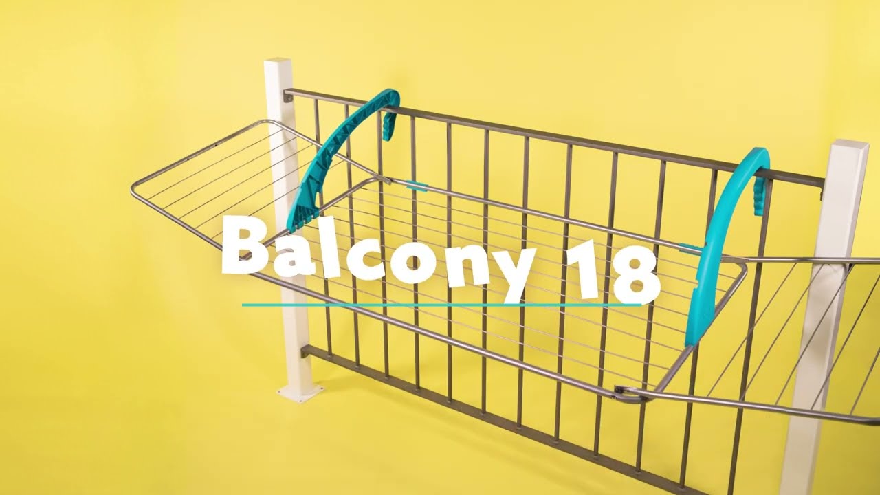 Colombo New Scal - STENDIBIANCHERIA BALCONY 18 mt ACCIAIO