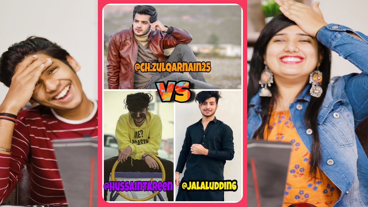 Indian Reaction On Hussain Tareen Vs Zulqarnain Vs Jalaluddin | Funny Tik tok Videos | Shilpa Views