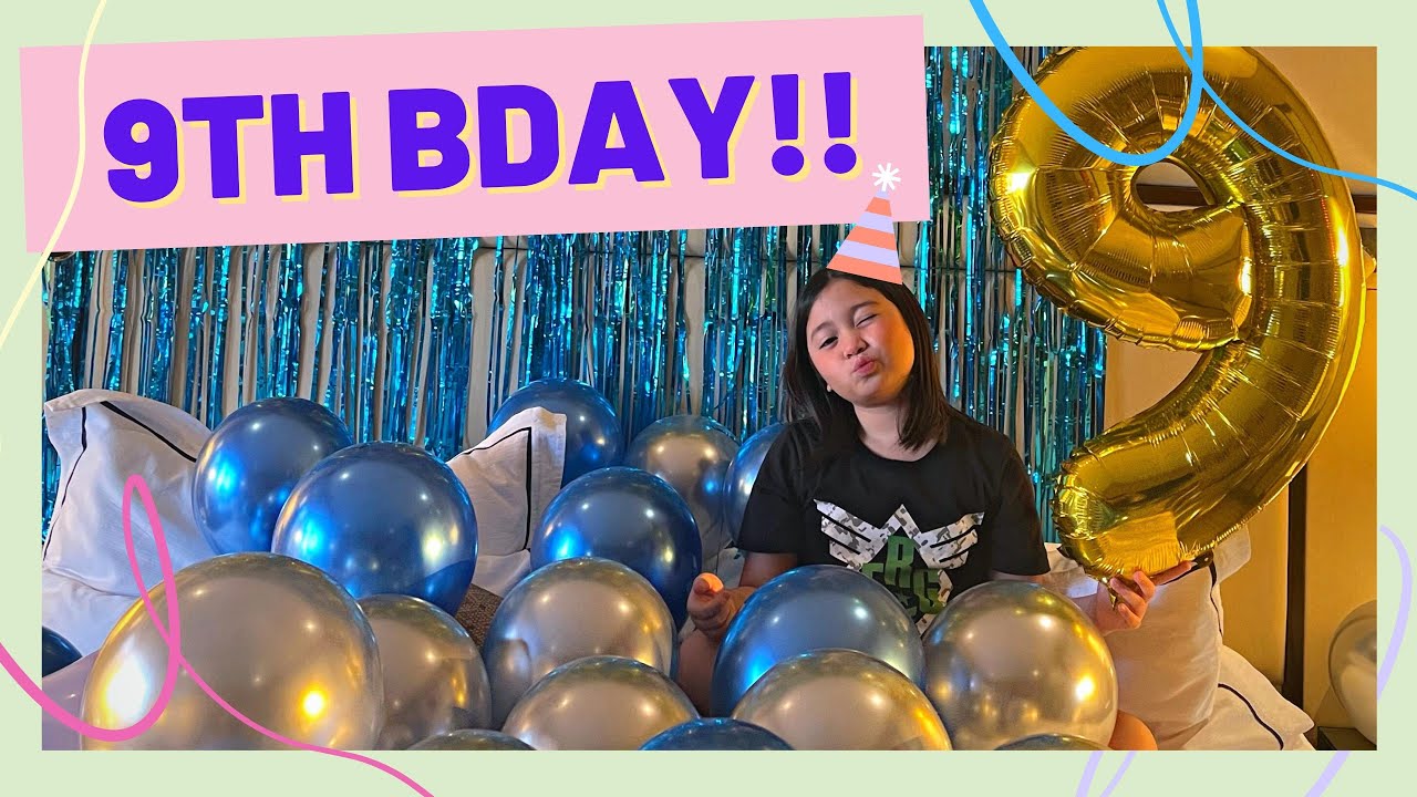 MY 9TH BIRTHDAY IN CITY OF DREAMS! (MINI VLOG) | ReeseTV