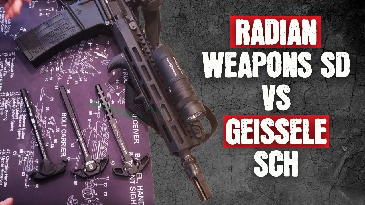 Radian Weapons SD vs Geissele SCH Charging Handle | Battle Of The Suppressor Charging Handles