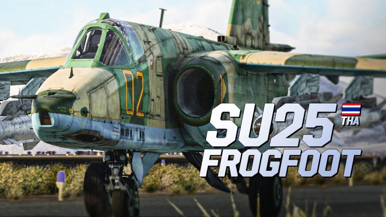 SU-25 Frogfoot ดั่งโลงศพบินได้ | War Thunder Simulator ไทย