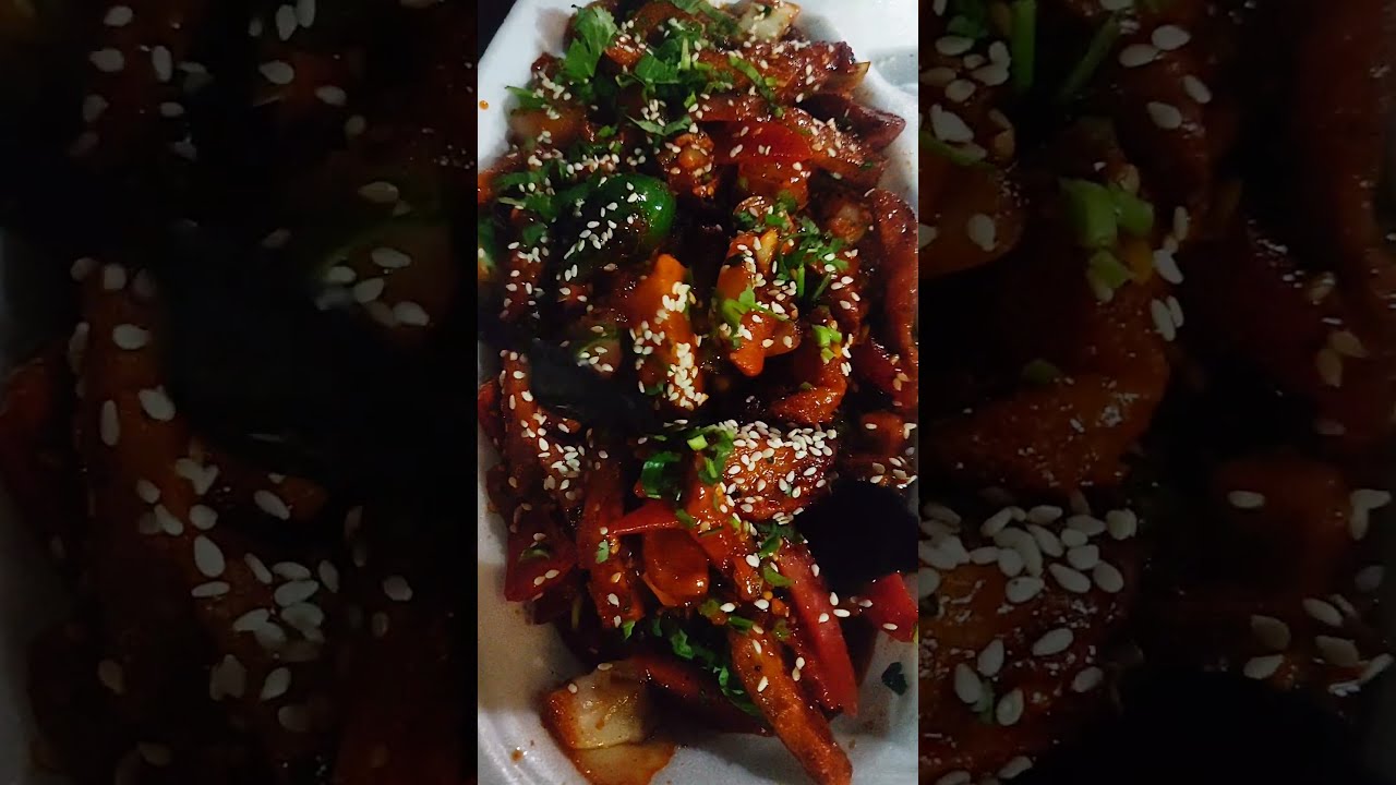 Crispy Honey Chilli Potato |  Fast food | Street Style Food