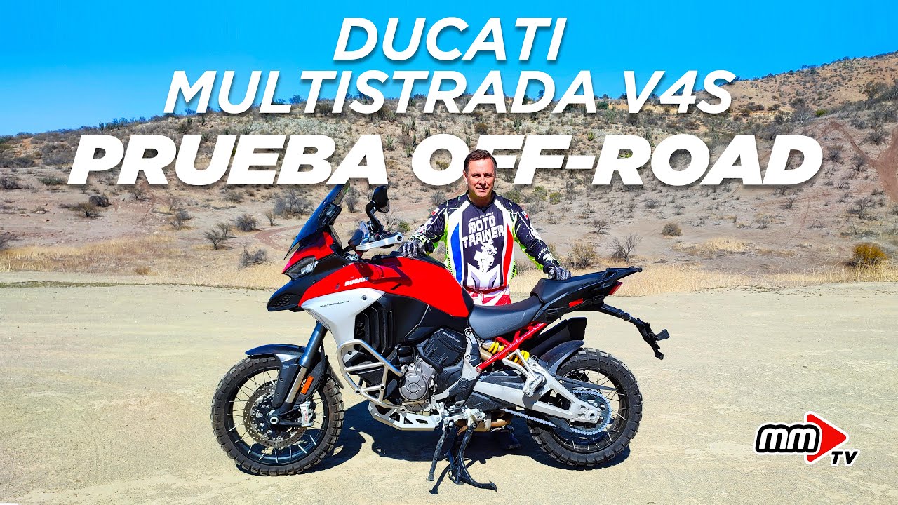 DUCATI MULTISTRADA V4 S La probamos en tierra. Como debe ser...😉