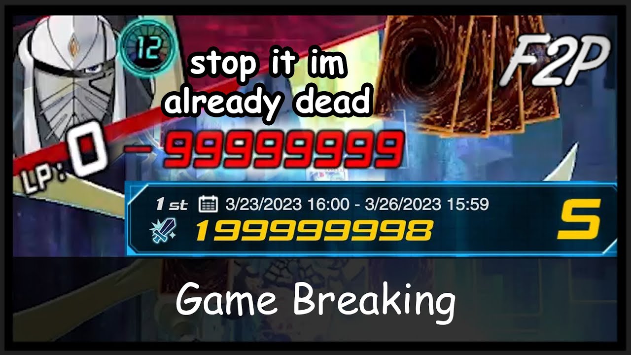 BREAKING the 99999999 Damage Limit in Z-ONE Raid Event [Yu-Gi-Oh! Duel Links]