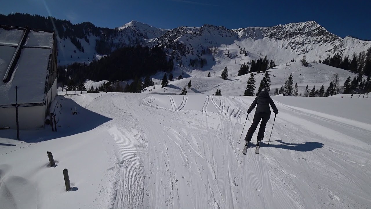 Ski Sudelfeld - Sudelfeldkopf bis Rosengassenlift HDR OIS FHD 60fps