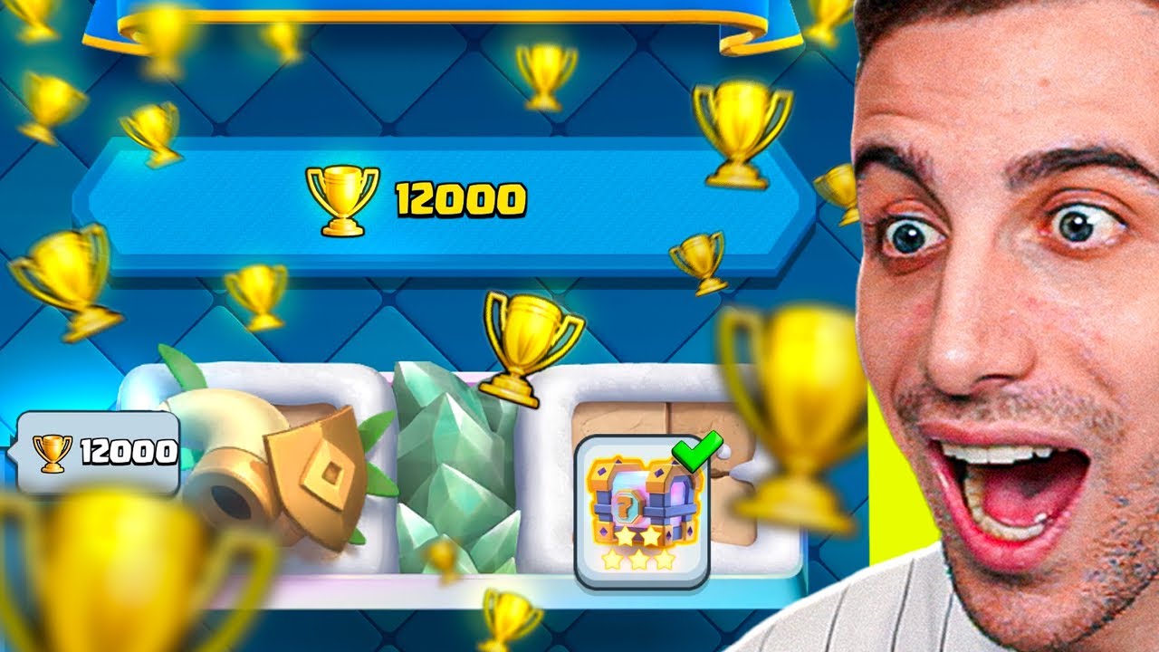 HO FINITO I TROFEI! Arrivo a 12.000 COPPE su Clash Royale!