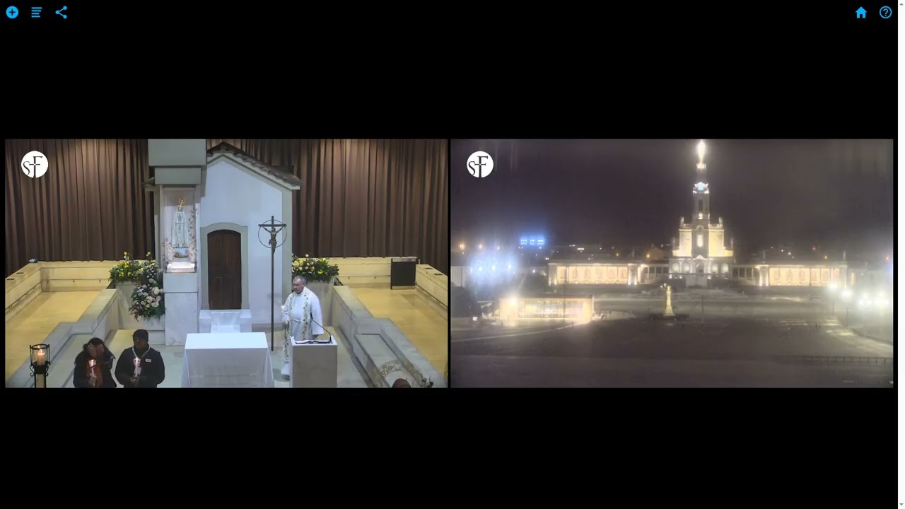 Procissão das Velas na Capelinha das Aparições em Fátima | 11 February 2026