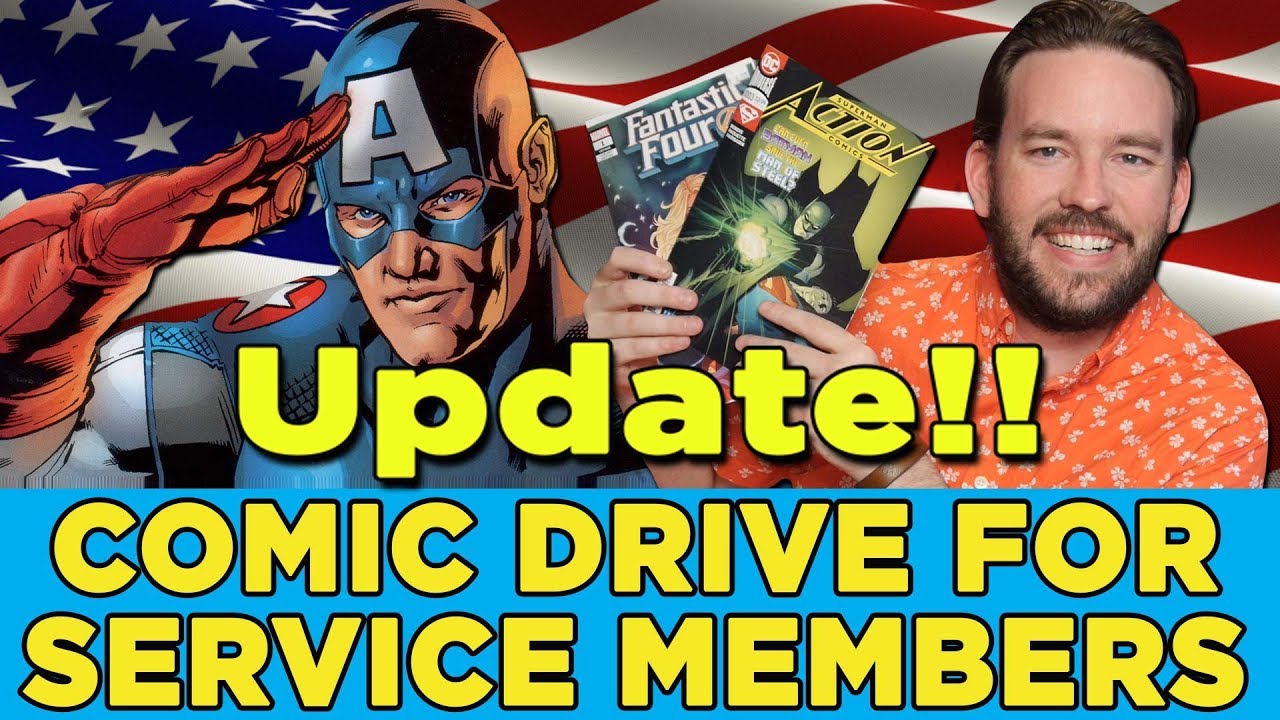 COMIC DRIVE UPDATE!! - Jawiin Comic Drive for Service Members