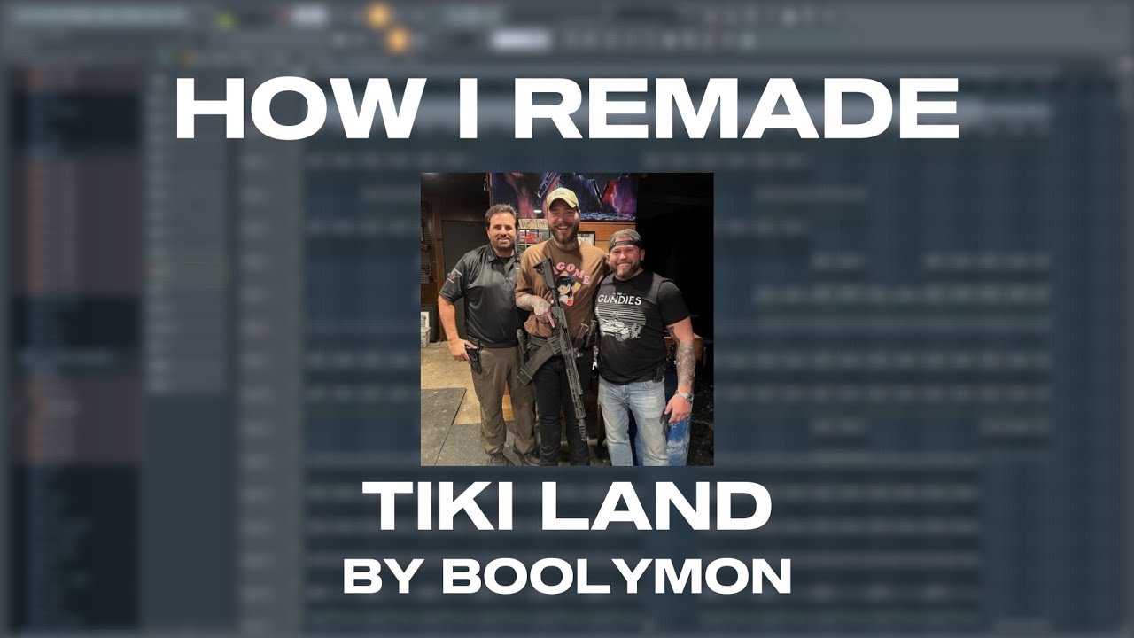 how i remade "tiki land" by boolymon