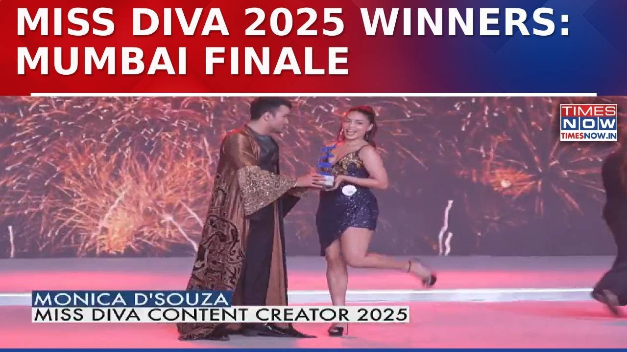 Miss Diva 2025 Finale In Mumbai: Avani Gupta, Avani Kakekochhi Win, Monica D&rsquo;Souza Honoured