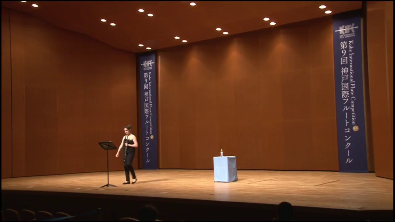 Kobe Flute Competition, first round