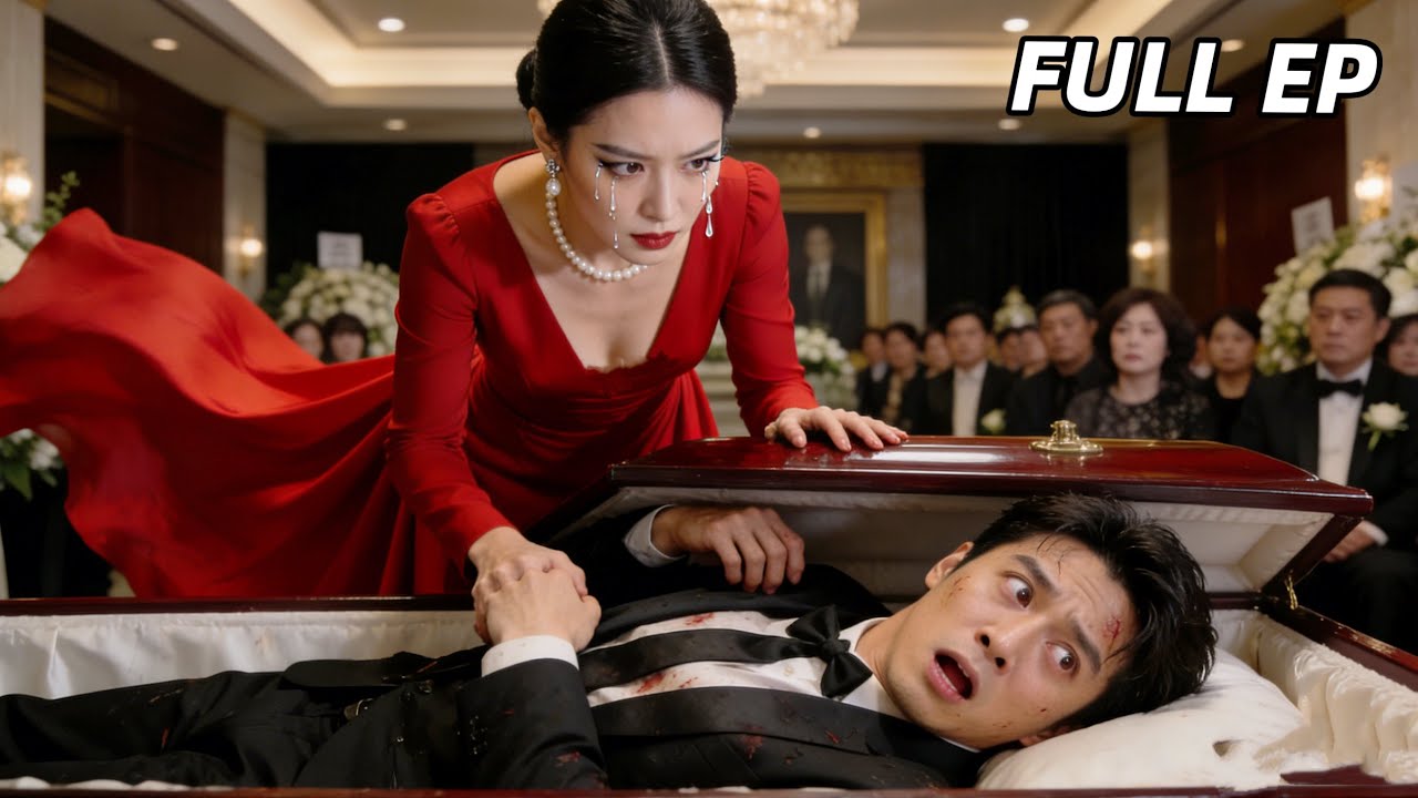 【新劇首播】🔥渣夫活著辦葬禮？她穿大紅裙奔赴現場，當眾揭穿他的陰謀！《我在死对头怀里兴风作浪》#精彩大陆短剧#逆袭 #重生