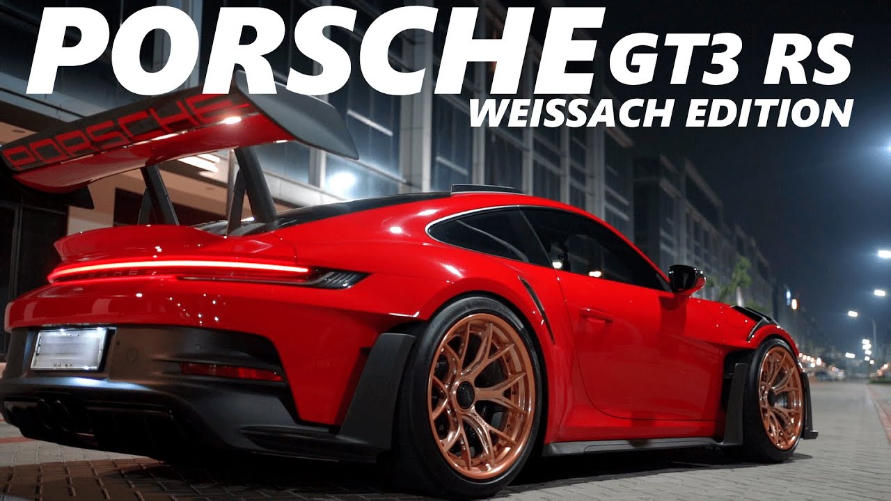 PORSCHE GT3RS 2023 WEISSACH PACKAGE, DREAM CAR !!