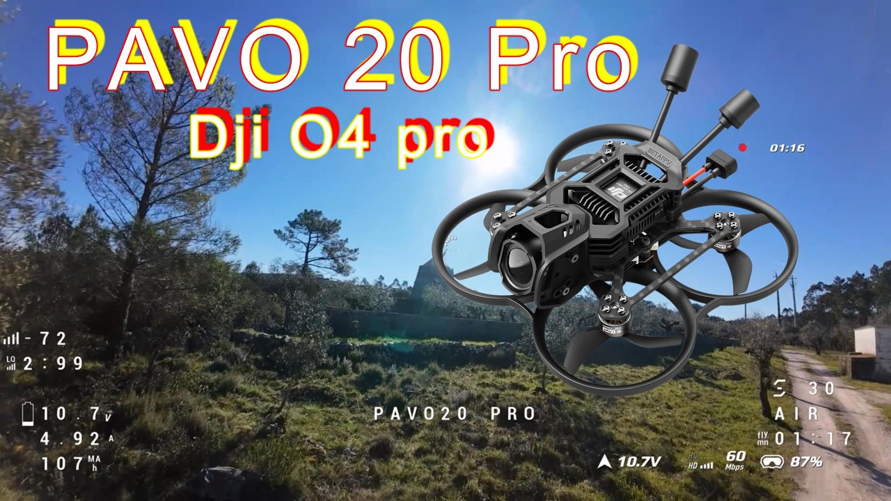 Beta FPV Pavo 20 pro com dji O4 pro #pavo20pro #drone #dronefpv