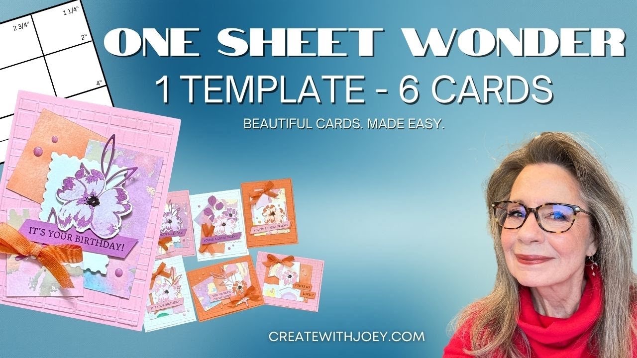 One Sheet Wonder LIVE | 6 Cards from 6x6 DSP