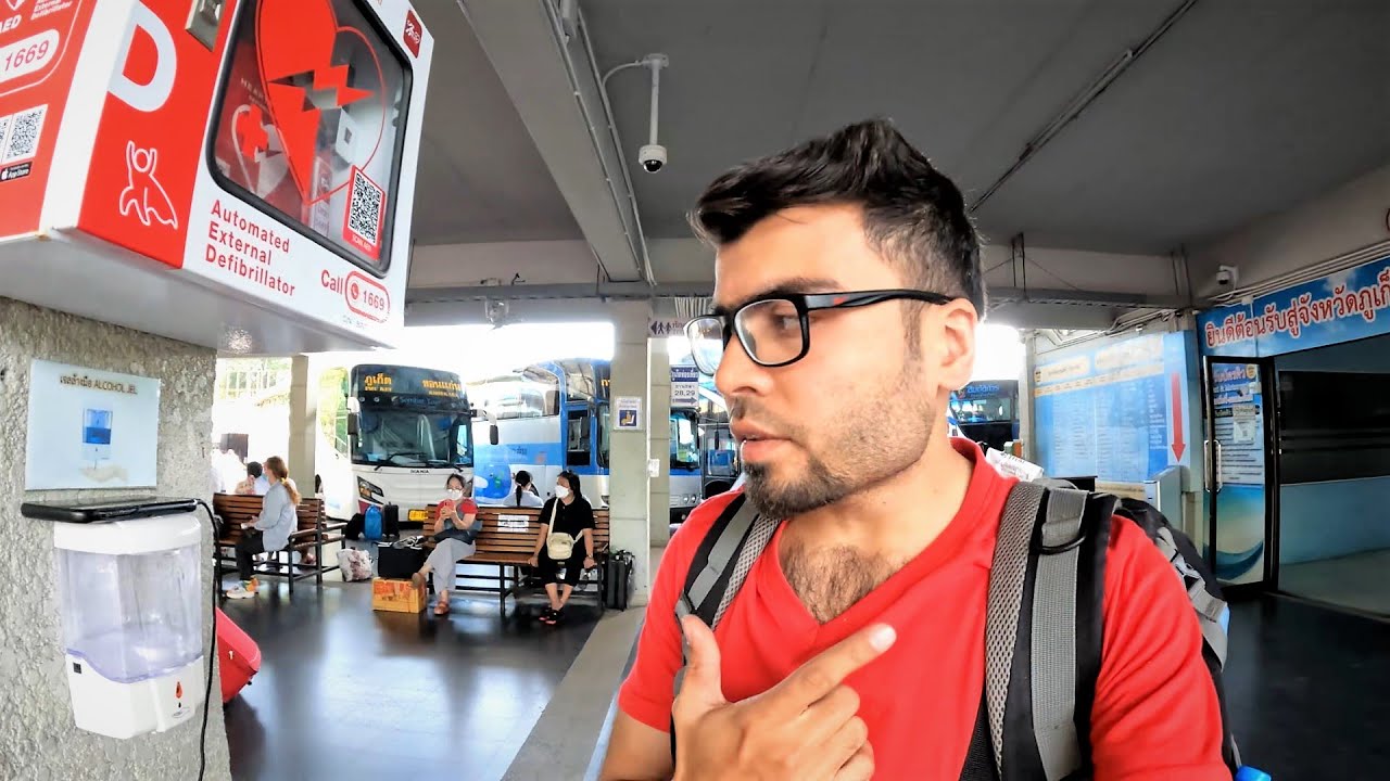 Worst Experience | Bangkok to Phuket By Bus | Complete Guide in Urdu/Hindi |  Luxury Phuket Bus |