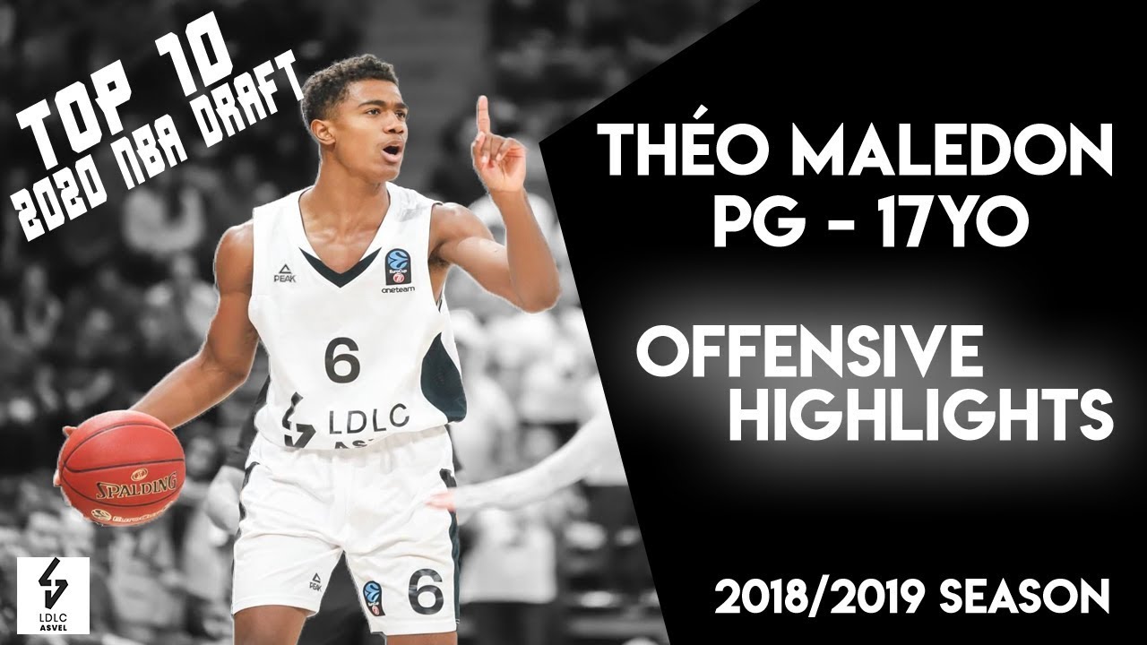THEO MALEDON HIGHLIGHTS 2019 SEASON LDLC ASVEL - Top 10 2020 NBA Draft