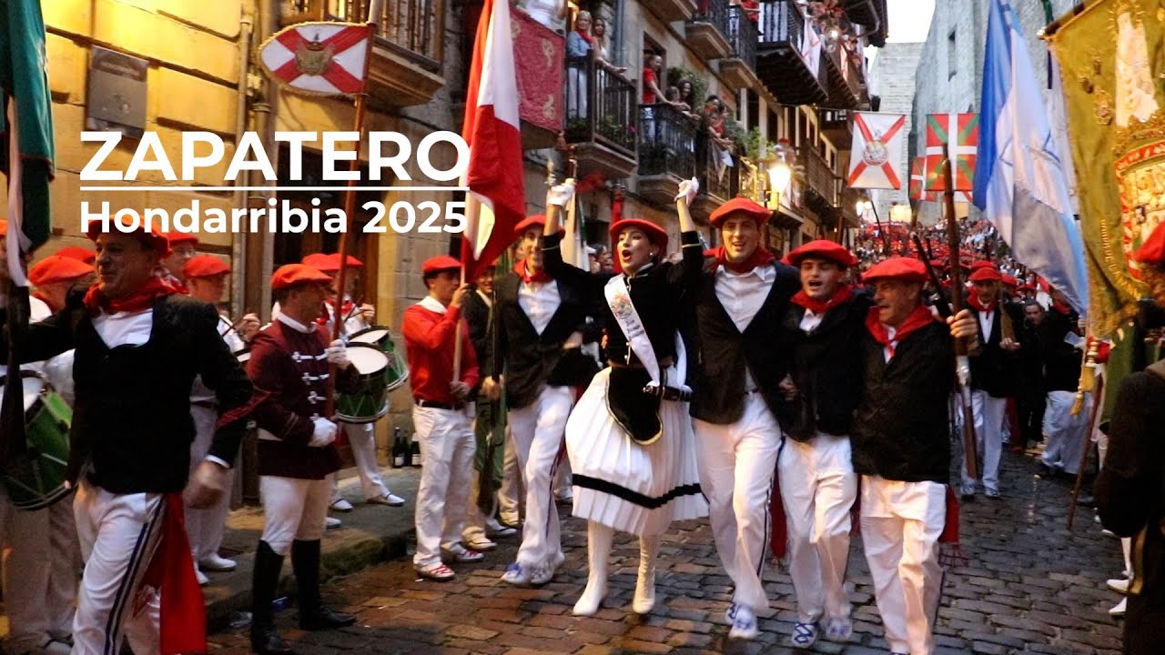 Rompan filas, Zapatero completo y final de Alarde Hondarribia 2025 | Txingudi Online
