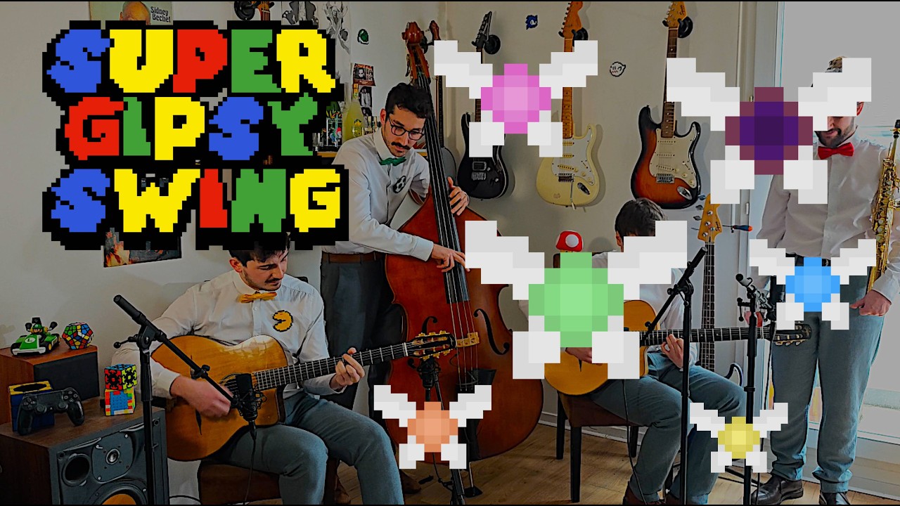 Zelda Great Fairy Fountain - Gypsy jazz cover