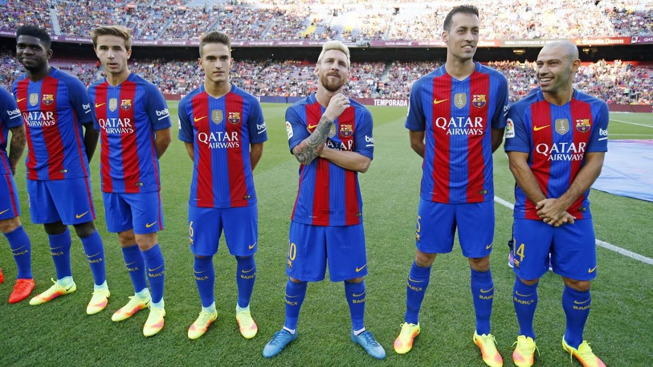 La presentación de la plantilla del FC Barcelona 2016/17
