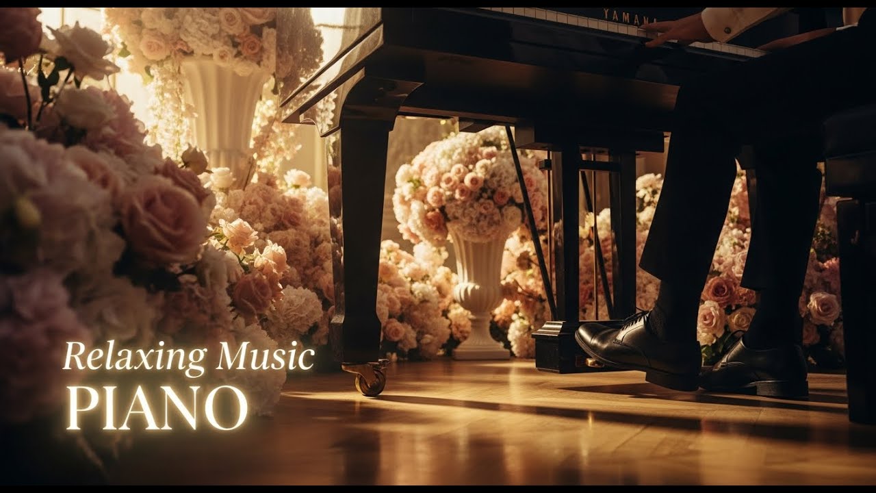 Soft Calm Piano Music 🎹 Relaxing Melodies for Stress Relief & Peaceful Living Time