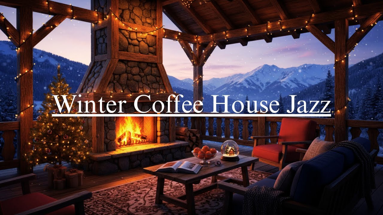 Winter Coffee House Jazz – 4 Hours of Relaxation