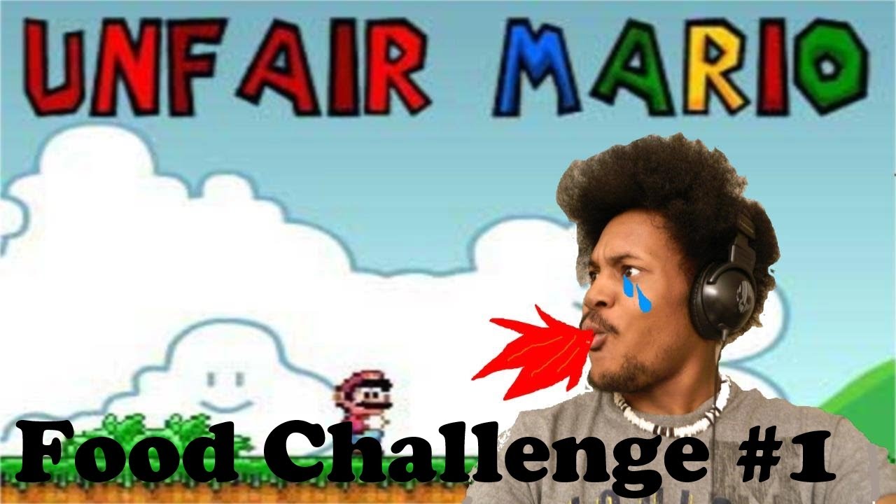 HOT SAUCE | Food Challenge #1 | Unfair Mario