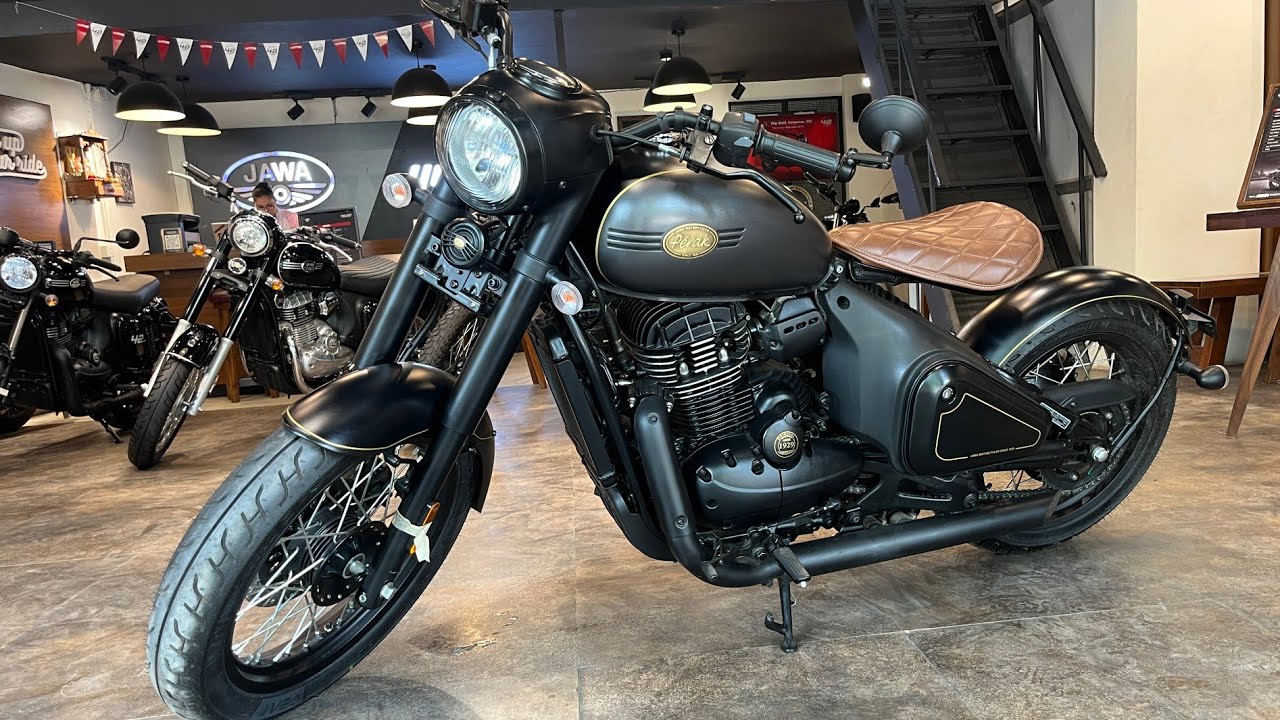 2025 Jawa Perak Stealth Walkaround 🔥 | Price | Features | Mileage | Chassis Number 9