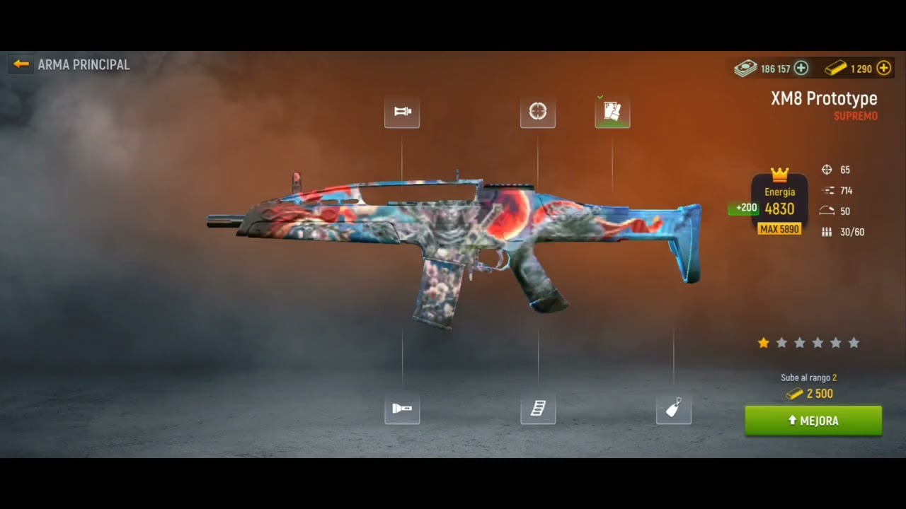 Modern Ops/ creación planos xm8 y valor de sus accesorios