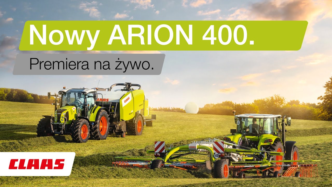 CLAAS | Nowy Arion 400. Premiera na żywo.