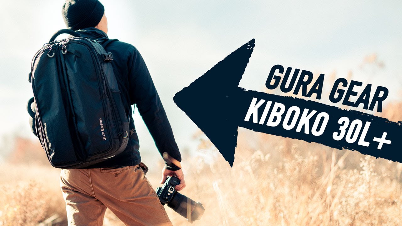 CARRY EVERYTHING Camera Bag - Gura Gear Kiboko 30L+