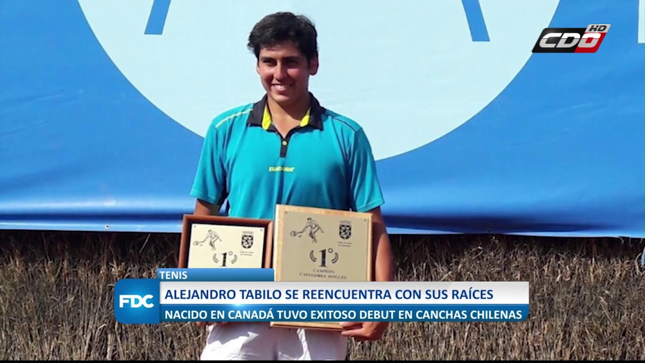 Alejandro Tabilo se reencontr&oacute; con sus ra&iacute;ces en las pistas chilenas