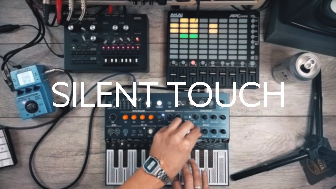 Silent touch. Arturia MicroFreak. Korg Monotribe. Ableton Live